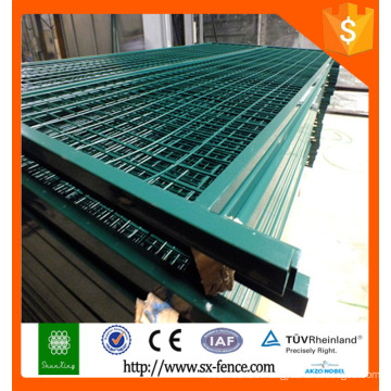 removable green Ral6005 pvc coating Canada temporary fence